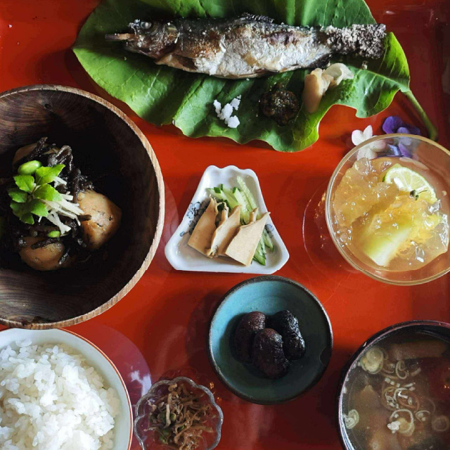 -御師の家での食体験-